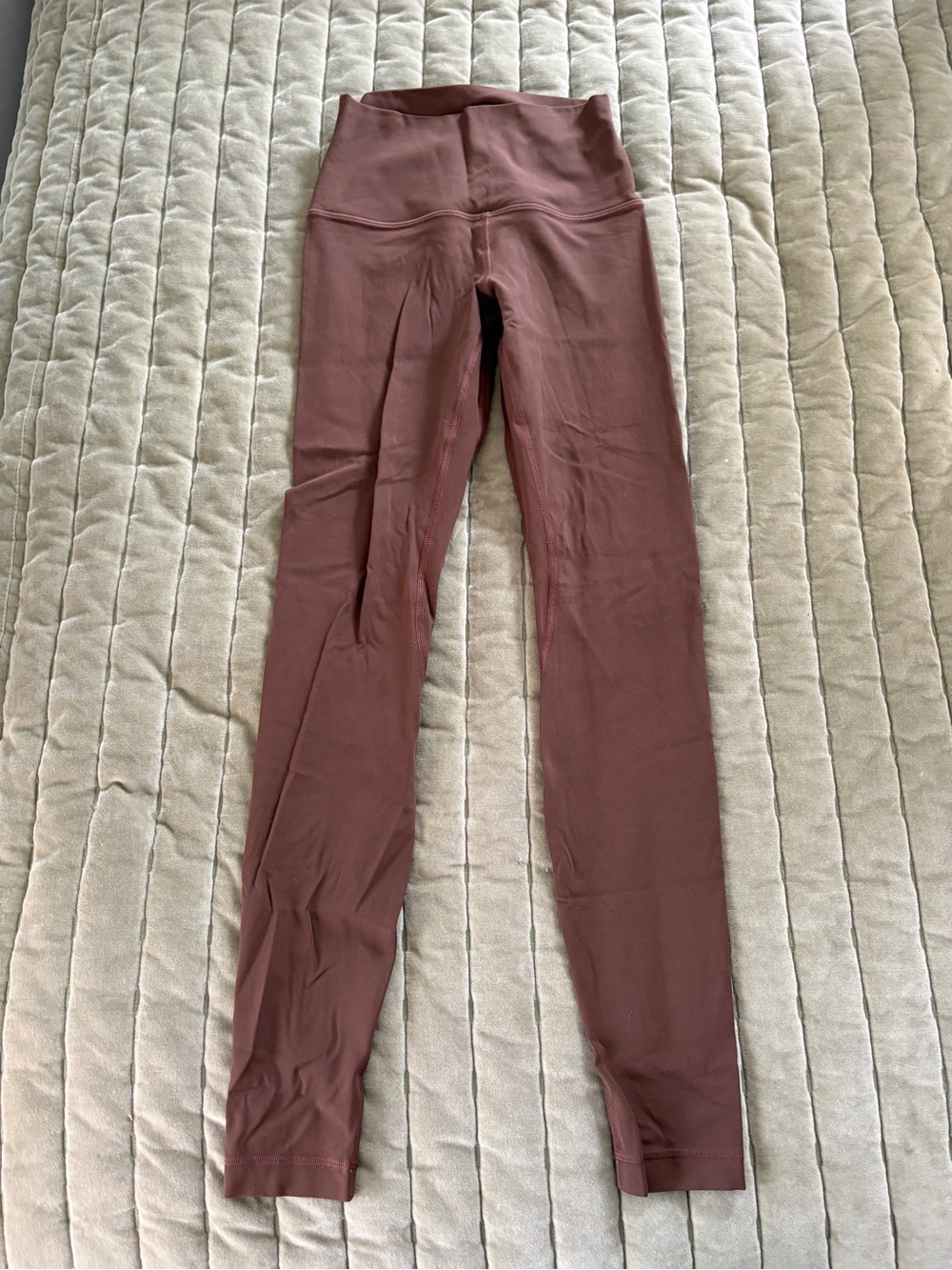 lululemon athletica High-Rise Leggings in Dusty Rose/ Brown